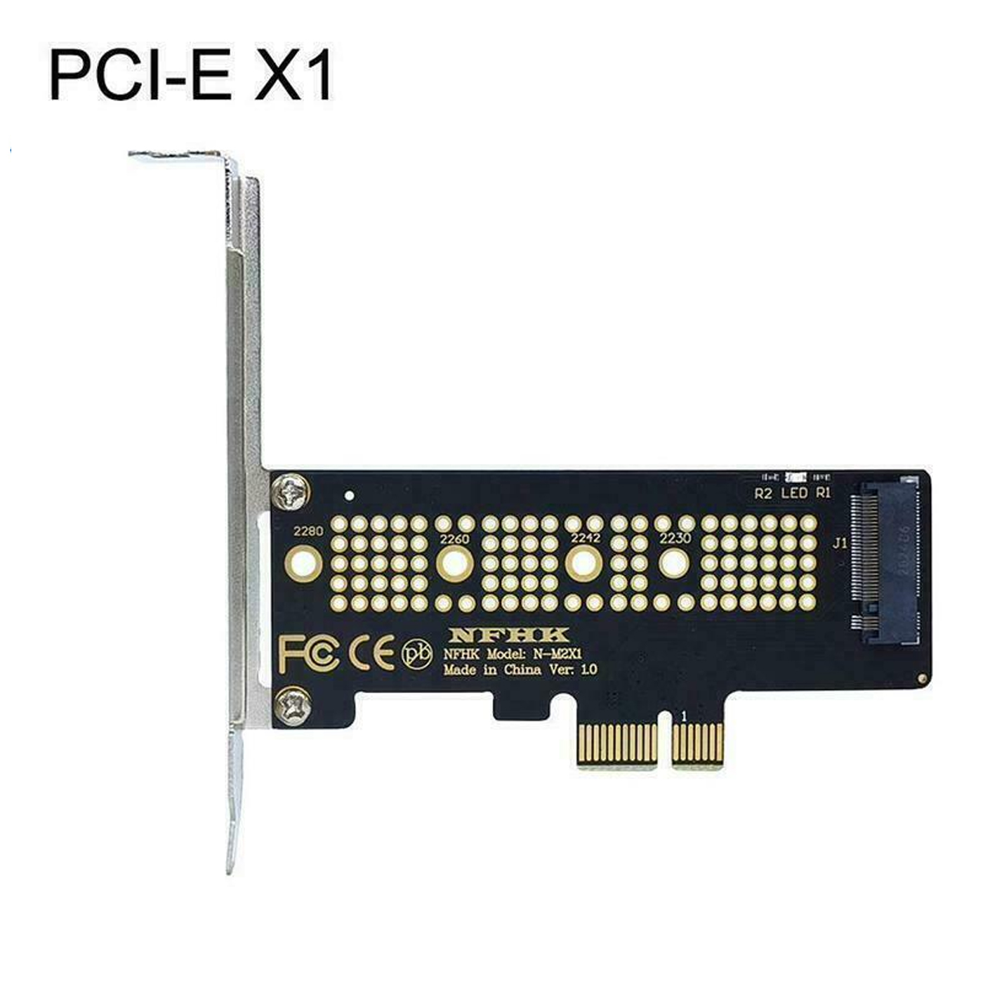 pci-ex1 to nvme adapter